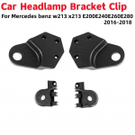 Esitulede kronsteini parandusosade k&auml;pp must plastjalgade kinnitus k&uuml;&uuml;niste remont Mercedes benz w213 x213 E200E240E260E280 jaoks