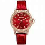 Tere Moekell Luksuslik naiste kvartskell Veekindel naistekell Naiste k&auml;ekellad punane