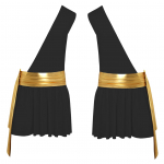 Meeste &uuml;he &otilde;la volangidega kleit Vana-Kreeka Cosplay-varustus Halloweeni kost&uuml;&uuml;miteemalised peoriided S valge