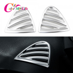 Color My Life 2tk/komplekt ABS-auto kliimaseade, &otilde;huventiili v&auml;ljalaskeava kaitsekaane &uuml;mmargune trimm Nissan Kicks 2017 jaoks -