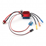 35A harjadeta ESC elektriline kiiruseregulaator, veekindel 1/14 1/16 kaugjuhtimispuldiga maastikuautole 25A must