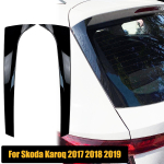 2 TK tagaklaasi deflektori spoileri k&uuml;lgmise tiiva katte katte kaunistuskleebis Skoda Karoq 2017 2018 autole