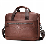 LAOSHIZI meeste portfell meestele ehtsast nahast k&auml;ekott Dokumendikott Crossbody kott pruun