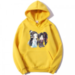 Roosa Anime Mo dao zu shi Hoodie Talveriietus Naiste Oversize Crewneck Dressipluus Kawaii Riietus Esteetiline The Untamed Sudaderas L