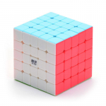 Megamins Professional 5x5x5 Speed ​​Magic Cube Puzzle Kleebisteta Neo Cubo Magico Fidget Cube Education