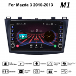 2 Din Androidi autoraadio multimeediumivideopleier Mazda 3 2010-2013 jaoks koos nupunupuga Carplay WiFi BT 2+32GB 1+16GB
