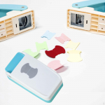 Tab Punch k&auml;sit&ouml;&ouml; paberil&otilde;ikur k&auml;eshoitav reljeeft&ouml;&ouml;riist lahtiste lehtede eraldaja silt jaoks Flat Tab