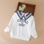 Moodsad topid t&uuml;drukutele Pikkade varrukatega dressipluus Kevad-s&uuml;gis V&auml;ikesed T&uuml;drukud Kevadkraega polos&auml;rk Puuvillane S&uuml;gis Laste S&auml;rgid Riietus 120 valge