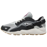 Nike Air Huarache Runner Helehall Kummiga Meeste Tossud Must Lilla-Tolmune FJ0709-001 39