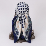 Kvaliteetsed luksuslikud siidist sallid peapael Sallid kaelasall naistele kett siidist sall naiste dekoratiivne sall 90cm