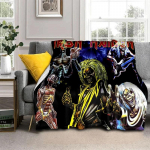 HD I-Iron Maiden Heavy Metal Band 3D tekk, pehme tekk koju Magamistoa voodi diivan Pikniku reisikontori kattetekk lapsele 130x150cm