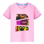 FNAF 100% puuvillane suvine T-s&auml;rk Cartoon Print Anime T-s&auml;rgid L&uuml;hikesed poisid Topid Bear Rabbit pride y2k &uuml;hes t&uuml;kis lasteriided t&uuml;drukud 160