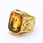 Meeste titaanist terass&otilde;rmus hip-hop rock punane suur kalliskivi vabam&uuml;&uuml;rlaste ehted tarvikud kullast r&auml;ppari s&otilde;rmes&otilde;rmus 12