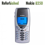 Renoveeritud Nokia Originaal Nokia 8250 2G Mobiiltelefon 1 SIM-kaardiga No charger valge