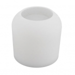 K&uuml;&uuml;nlapurk Silikoonvorm Toidukvaliteediga BPA-vaba kuumakindel korduvkasutatav pliiatsihoidja Lillepotivorm Kodukaunistus valge