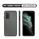 &Uuml;li&otilde;huke nahk, h&auml;rmas, l&auml;bipaistev k&otilde;va seljaga korpus, pehme silikoonservaga t&auml;iskaanega telefoni&uuml;mbris iPhone'i jaoks Samsung Redmi Poco Huawei Honor OPPO OnePlus 5T must