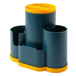 1 komplekt S&ouml;&ouml;gipulgad Hoiuriiul Veekindel k&ouml;&ouml;gitarvikud Tugev lusikad K&auml;&auml;rid K&ouml;&ouml;gi s&ouml;&ouml;giriistad Korraldaja Praktiline &auml;ravool sinine