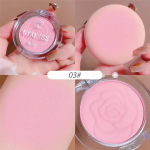 Reljeefsed kroonlehed P&otilde;sepuna Peach Pink Orange Tint Makeup P&otilde;sepuna Palette P&otilde;sekontuur Rouge Cosmetics Kauakestev n&auml;omeik