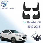 4pcs Auto Fender Flares Mudflaps Mudguards Car Mud Flaps Front Rear Splash Guards for Hyundai ix35 2010 2011 2012 2013 2015 4PCS
