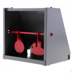 Steel Resetting Target Pellet Combo Practice Training &ndash; must ja punane