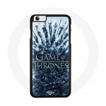 Coque pour Iphone 4 Game of Thrones saison 8 Episode 1 Le Tr&ocirc;ne de Fer Personnages logo Gris