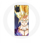 &Uuml;mbris Samsung Galaxy A51 5G Manga Dragon Ball Goku Yellow jaoks