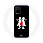 Coque pour Vivo Y21s 2021 / Y21 2021 Hunter x Hunter Manga Logo Noir