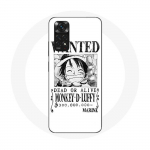 &Uuml;mbris Xiaomi Redmi Note 11 4G One Piece Manga otsinguplakatile Valge