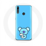 Coque pour Huawei P30 Lite Bangtan BTS BT21 Koya RM Fond Bleu