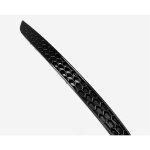 K&auml;rgstruktuuri stiilis tagumise kaitseraua udutulede katte liistud VW Golf 8 MK8 tarvikutele 2pcs black