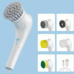 1 Komplekti elektriline vannitoa puhastushari K&ouml;&ouml;gi pesuri puhastust&ouml;&ouml;riist Manuaalne vannihari Elektriline valamu puhastushari 1set