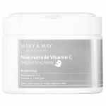 Mary&May Niatsiinamiidi C-vitamiini helendav mask 30ea/400g, Niisutav, KBeauty, Korea kosmeetika, n&auml;idis