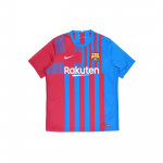 Nike FC Barcelona kodum&auml;ngu s&auml;rk 21/22 hooaeg L&uuml;hikeste varrukatega Meeste Topid Sinine CV7891-428 L
