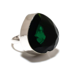 Natural Chrome Diopside Gemstone 925 Sterling Silver Gift Ring Size 8 o7f62