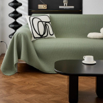 Cream Style White Pehme kleepuv vahvel Veekindel diivanikatte r&auml;tik Four Seasons universaalne padi Lihtne kaasaegne diivanikatte tekk 180*90