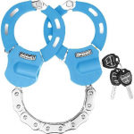 T&otilde;ukeratta lukk, vargusvastased elektrilised t&otilde;ukerattalukud, tugev vargusvastane ketilukk v&otilde;tmetega elektroonikarattale, mootorrattale, elektrit&otilde;ukerattale, Segway Ninebotile sinine