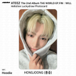 ATEEZi 2. album THE WORLD EP.FIN WILL Hellolive Lucky Draw fotokaart KPOP K-POP Hongjoong