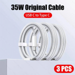 35W kiirlaadimiskaabel Apple iPhone 15 Pro Max jaoks USB C kuni Type C laadimiskaabel 15 Plus jaoks Telefoni tarvikud Andmesidejuhe 1m