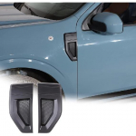 ABS Chrome'i k&uuml;lgporitiiva &otilde;hu v&auml;ljalaskeava katte trimm Ford Maverick 2022 2023 auto poritiiba Aero Fin trimmi kleebised Dekoratiivne &otilde;huvoolu sisselaskeava matt must v&auml;rv