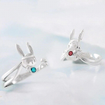 Anime Mo Dao Zu Shi J&auml;nese S&otilde;rmus Deemonliku Kultiveerimise Suurmeister Unisex Reguleeritav Wei Wuxian Lan Wangji Cosplay S&otilde;rmused Ehted Adjustable Opening