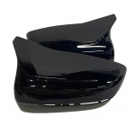 S&uuml;sinikkiust v&auml;limine k&uuml;lgmise tahavaate peegli katte trimm BMW 3 4 5 7 8-seeria G20 G21 G28 G11 G12 G14 G15 G16 G30 G31 G38 G22 jaoks Bright black
