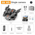 Uus P11s droon HD WIFI FPV aerofotograafia ESC kahe kaameraga igak&uuml;lgne takistuste v&auml;ltimine neljakopteri m&auml;nguasi lastele Single camera 1 battery must