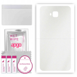 apgo Protective Skin Sticker for the back compatible with Asus Zenfone 4 Selfie ZB553KL, Wrap Film, Foil, Vinyl - Pattern Matte Transparent