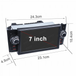 REAKOSOUND Android 12 Autoraadio Fiat Linea Grande Punto 2007-2012 jaoks 1Din Carplay Navigatsiooniga Multimeediapleier Stereo Pea&uuml;ksus 8581-7''-4+64