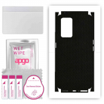 apgo Protective Skin Sticker for the back+sides compatible with Realme GT Neo2, Full Wrap Film, Foil, Vinyl - Pattern Matrix