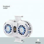 AH102 mobiiltelefoni pooljuhtjahutusventilaatori radiaator PUBG Live Game Cooleri jaoks IOS Androidi m&auml;ngutarviku jaoks Cool Heat Sink