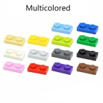 1x2 punkti 100 tk v&auml;rviline hariv loov, mis &uuml;hildub 3023 suurusega Moc ehitusplokkidega &otilde;hukesed kujundid tellised lastele m&auml;nguasjad