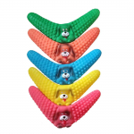 Koerte noolem&auml;ngu kummihammustuskindel v&auml;ike koerte interaktiivne koolitus igavuse leevendamiseks ja eneseabi lemmikloomatarbed 1pcs color random