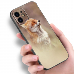 Armas Cartoon Animal Fox telefoni&uuml;mbris Apple iPhone 13 12 Mini 11 Pro Max 7 8 XR X XS MAX 6 6S 7 8 Plus 5 5S SE 2020 must kaas iPhone 5 5S SE