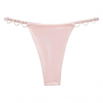 Naiste alusp&uuml;ksid, &uuml;hev&auml;rvilised s&uuml;damega s&otilde;rmus, dekoor, tagumikuga t&otilde;stetud madala v&ouml;&ouml;kohaga &otilde;mblusteta elastsed p&uuml;ksid V&otilde;rgutavad stringid naistele M punane